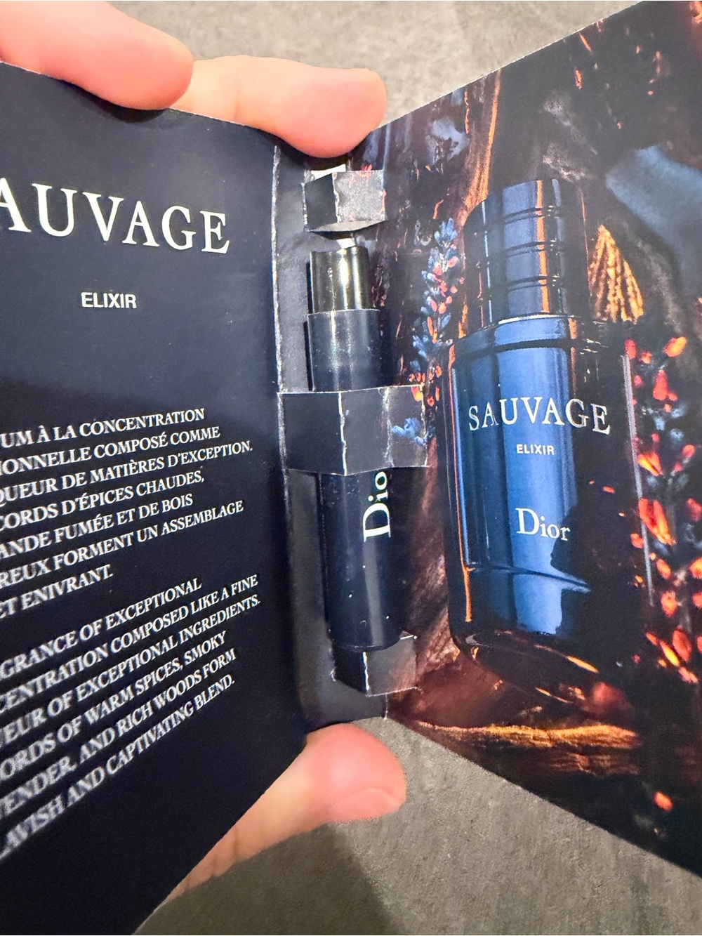 Sauvage Elixir Dior Sample